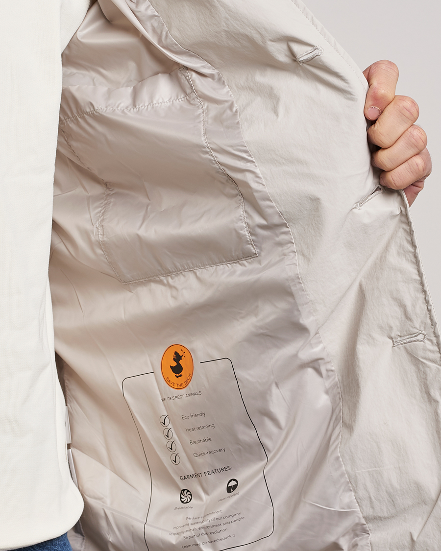 Homme | Manteaux Et Vestes | Save The Duck | Hamilton Recycled Nylon Coat Rainy Beige