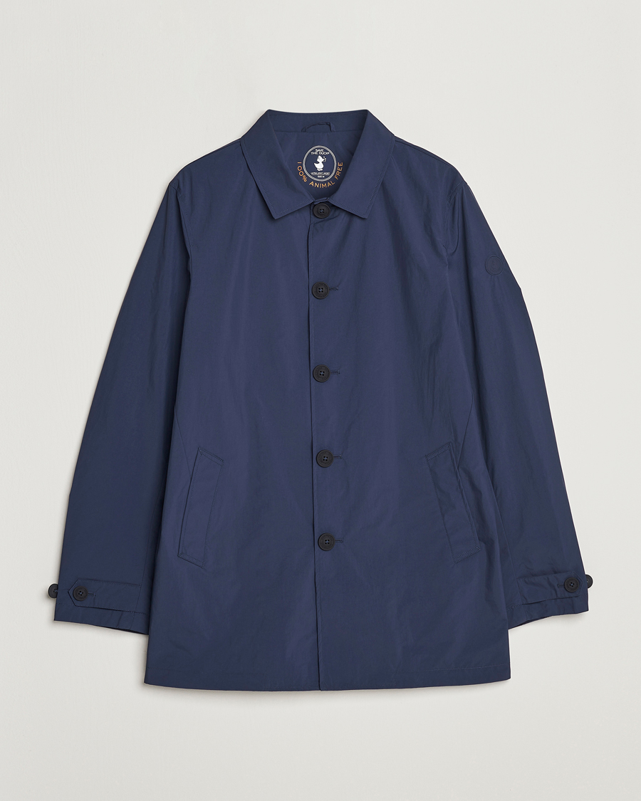 Homme | Manteaux Et Vestes | Save The Duck | Hamilton Recycled Nylon Coat Navy Blue