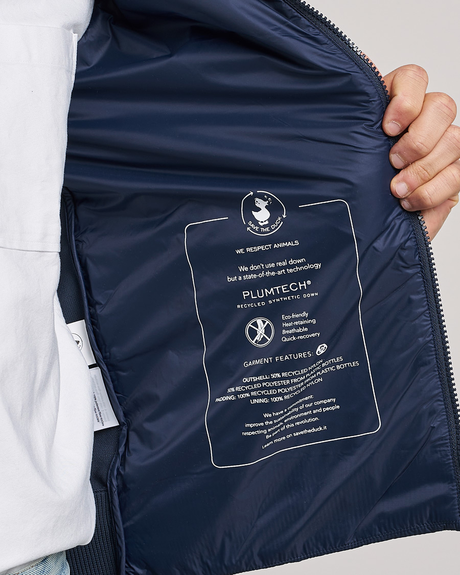 Homme | Gilets | Save The Duck | Tucana Recycled Hybrid Vest Navy Blue