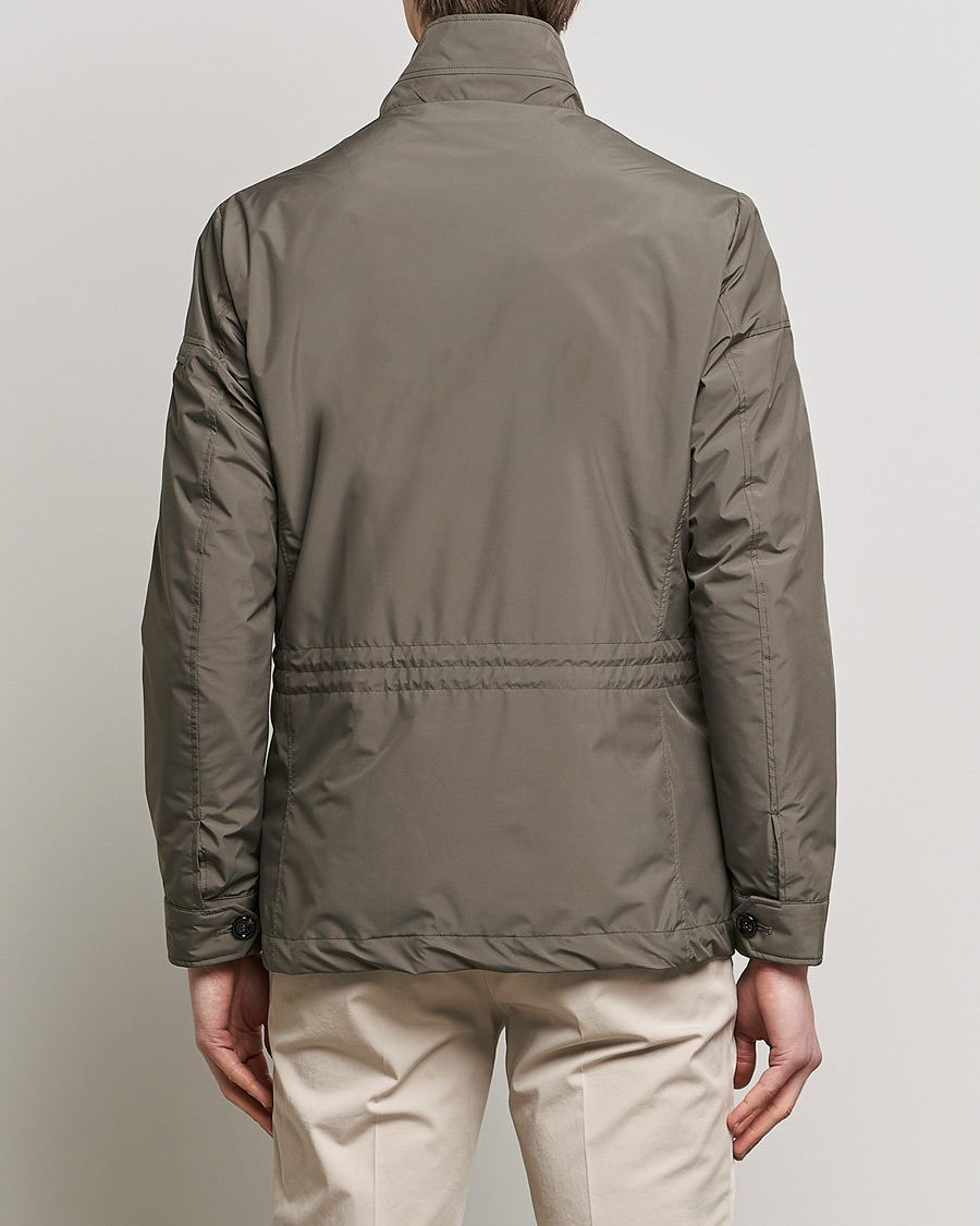 Homme | Manteaux Et Vestes | MooRER | Waterproof Nylon Field Jacket Brown