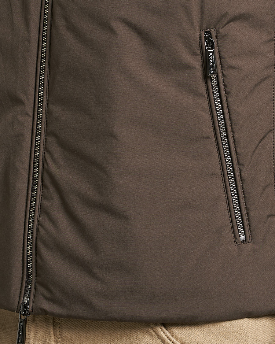 Homme | Gilets | MooRER | Senio Padded Vest Brown