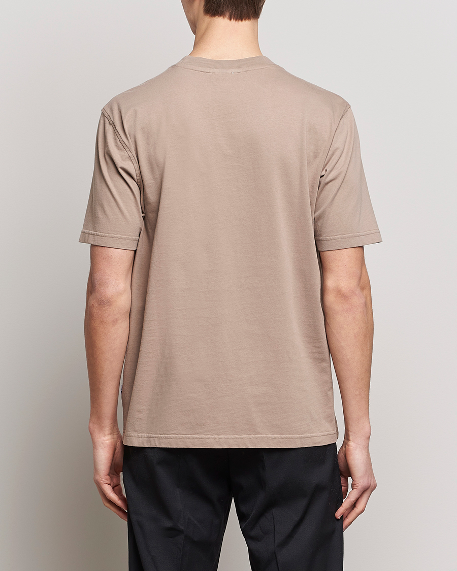 Homme | T-shirts | NN07 | Adam Pima Crew Neck T-Shirt Greige