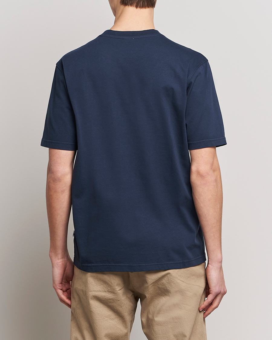 Homme | T-shirts | NN07 | Adam Pima Crew Neck T-Shirt Navy Blue