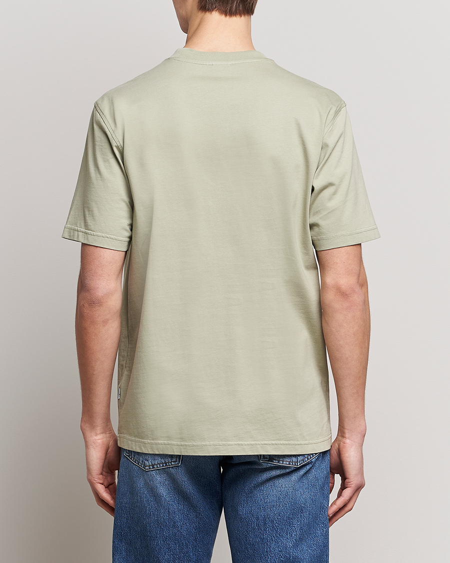 Homme | T-shirts | NN07 | Adam Pima Crew Neck T-Shirt Pale Green