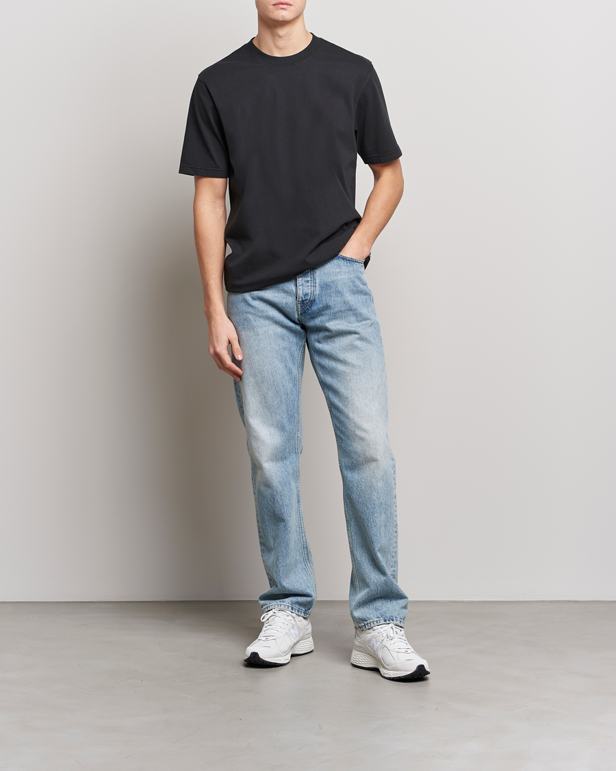 Homme | T-shirts | NN07 | Adam Pima Crew Neck T-Shirt Black