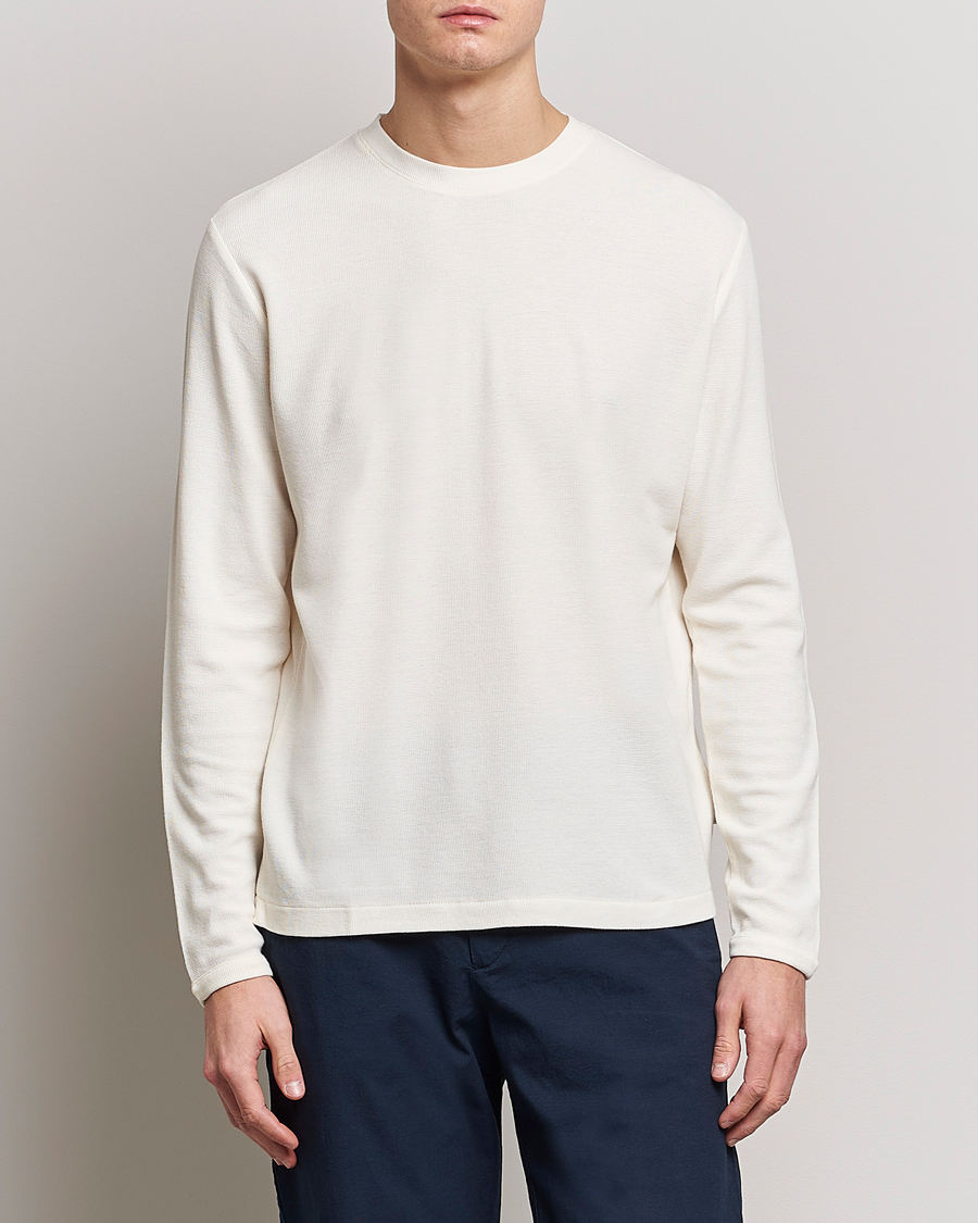 Homme |  | NN07 | Clive Knitted Sweater Egg White