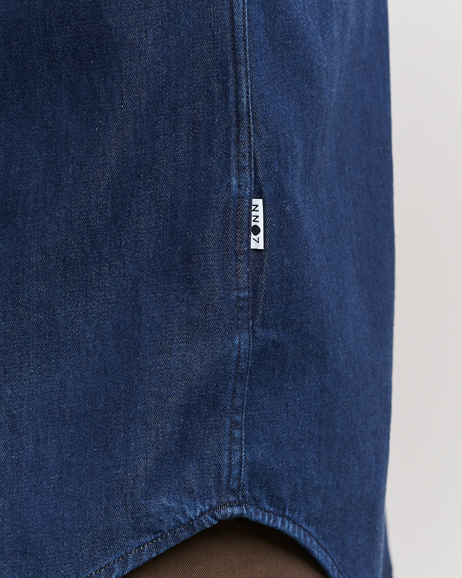 Homme | Chemises | NN07 | Cohen Tencel Denim Shirt Dark Indigo