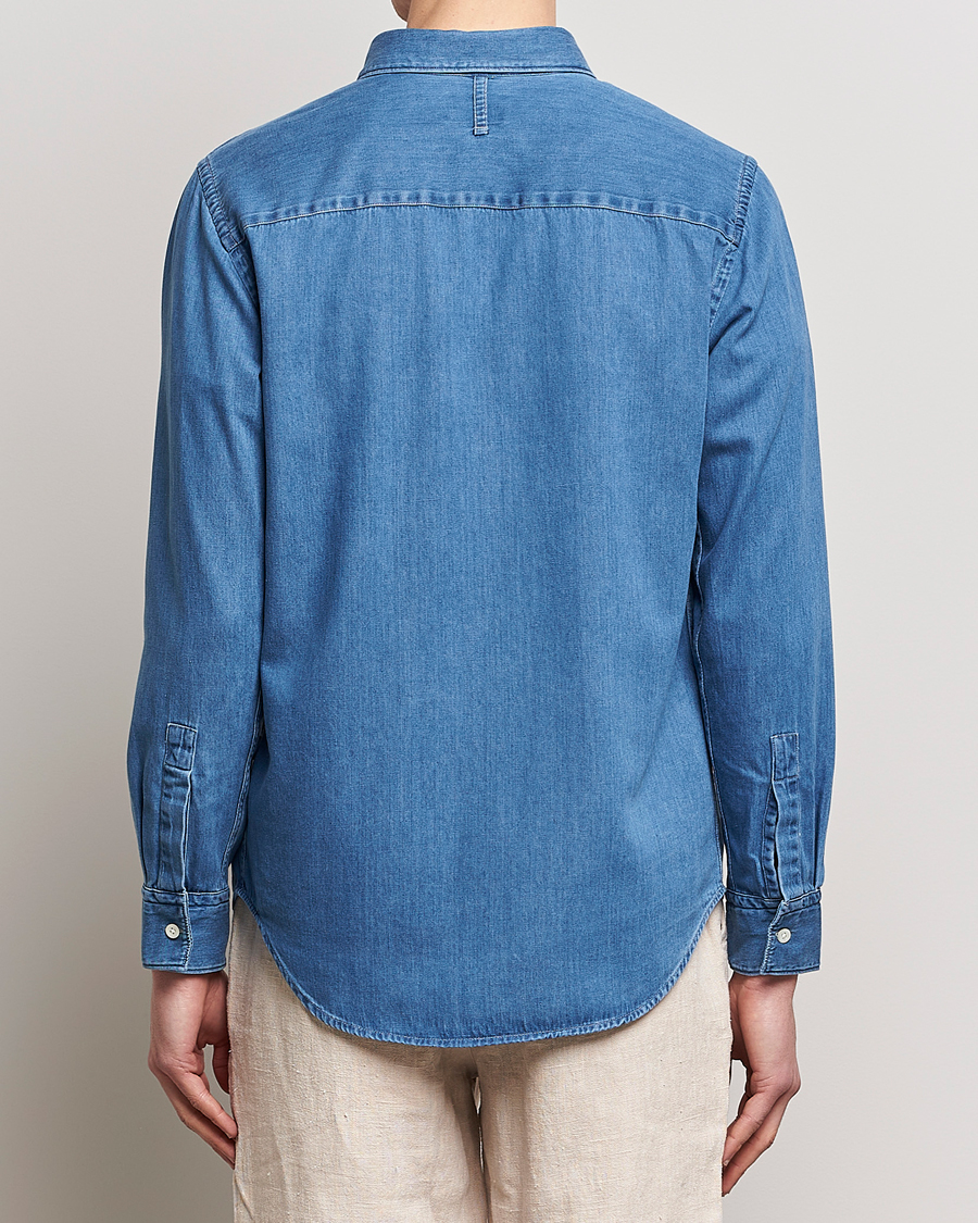 Homme | Chemises | NN07 | Cohen Tencel Denim Shirt Medium Blue