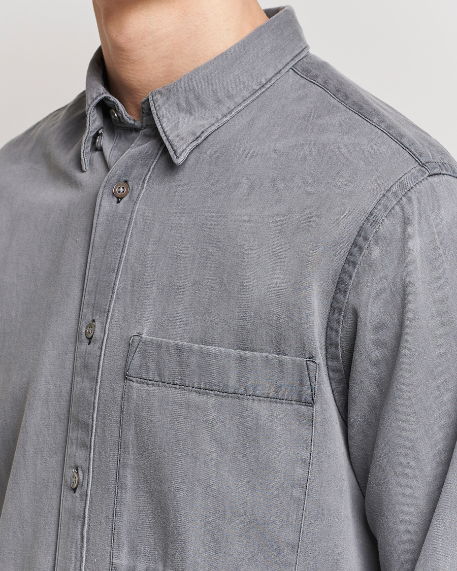 Homme | Chemises | NN07 | Cohen Tencel Denim Shirt Grey Denim