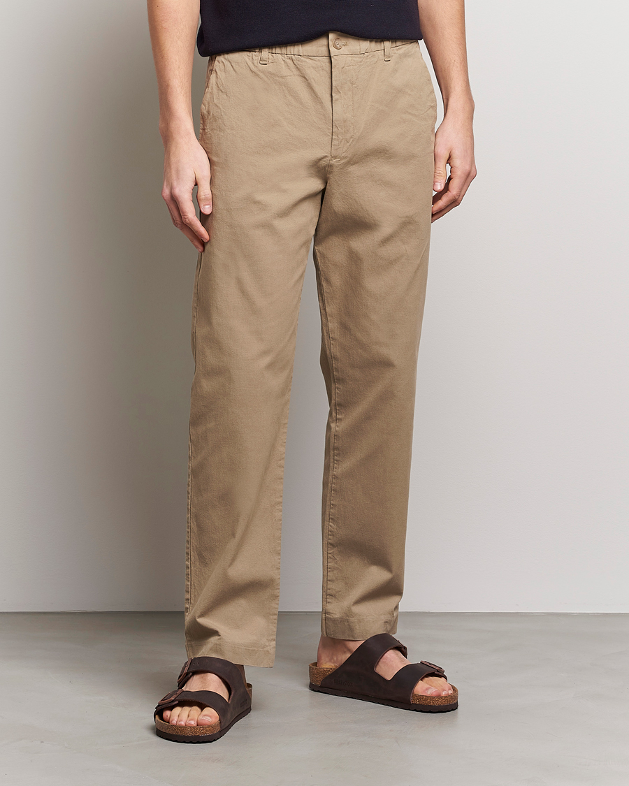Homme | Pantalons | NN07 | Theodore Comfort Pants Greige