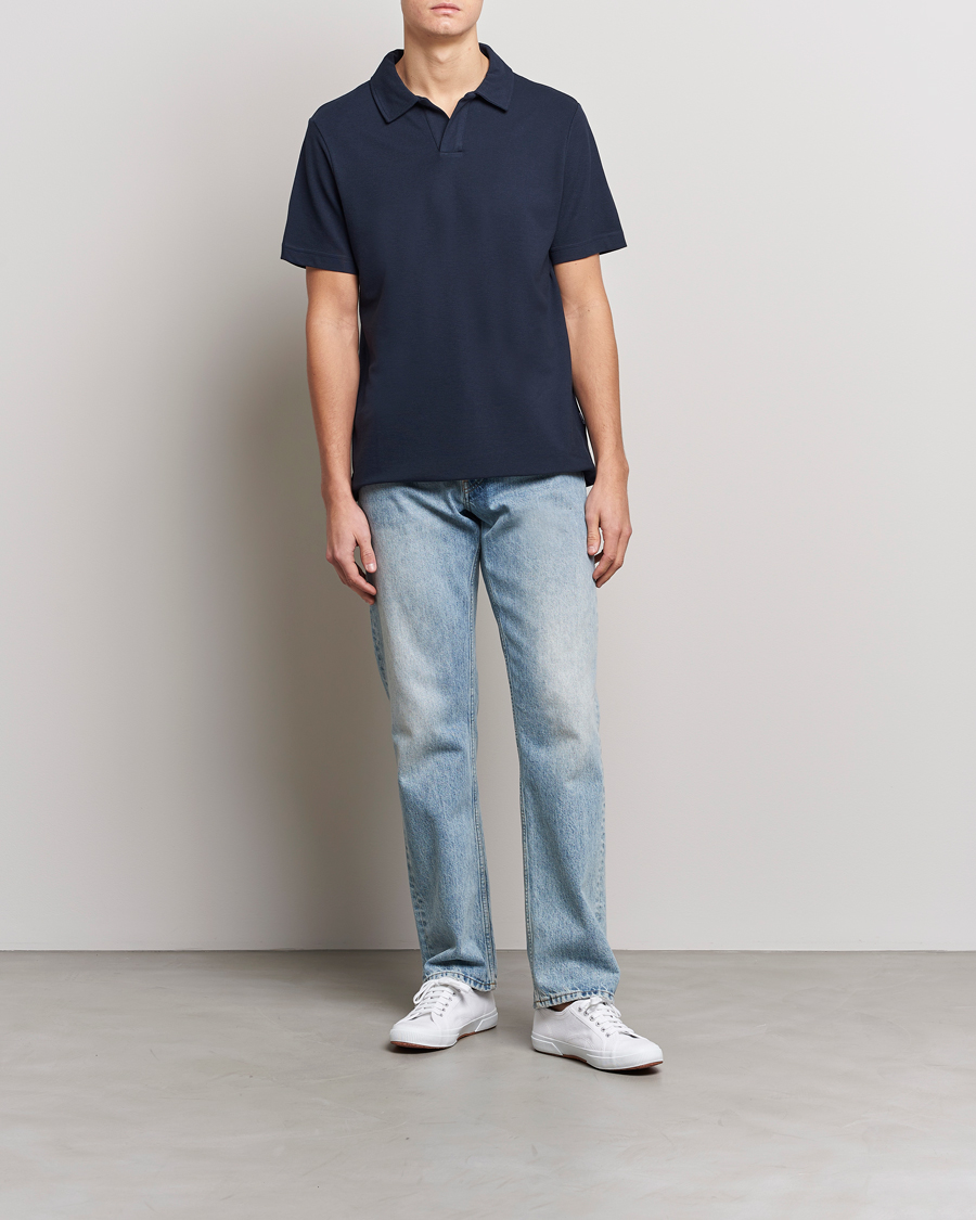 Homme | Polos | NN07 | Ross Polo Navy Blue