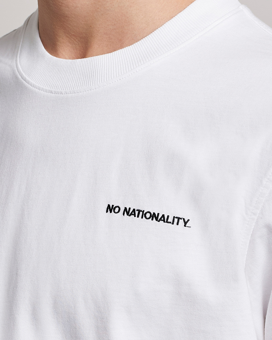 Homme | T-shirts | NN07 | Adam Logo Crew Neck T-Shirt White