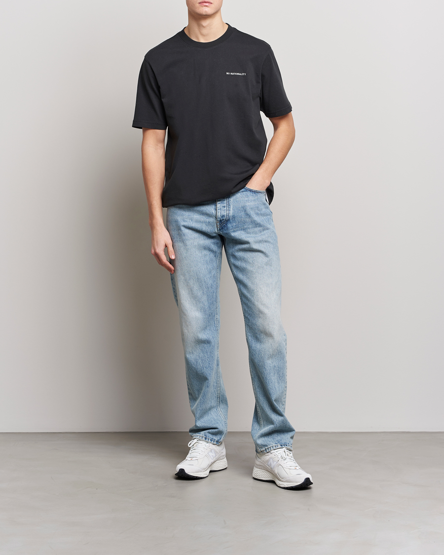 Homme | T-shirts | NN07 | Adam Logo Crew Neck T-Shirt Black