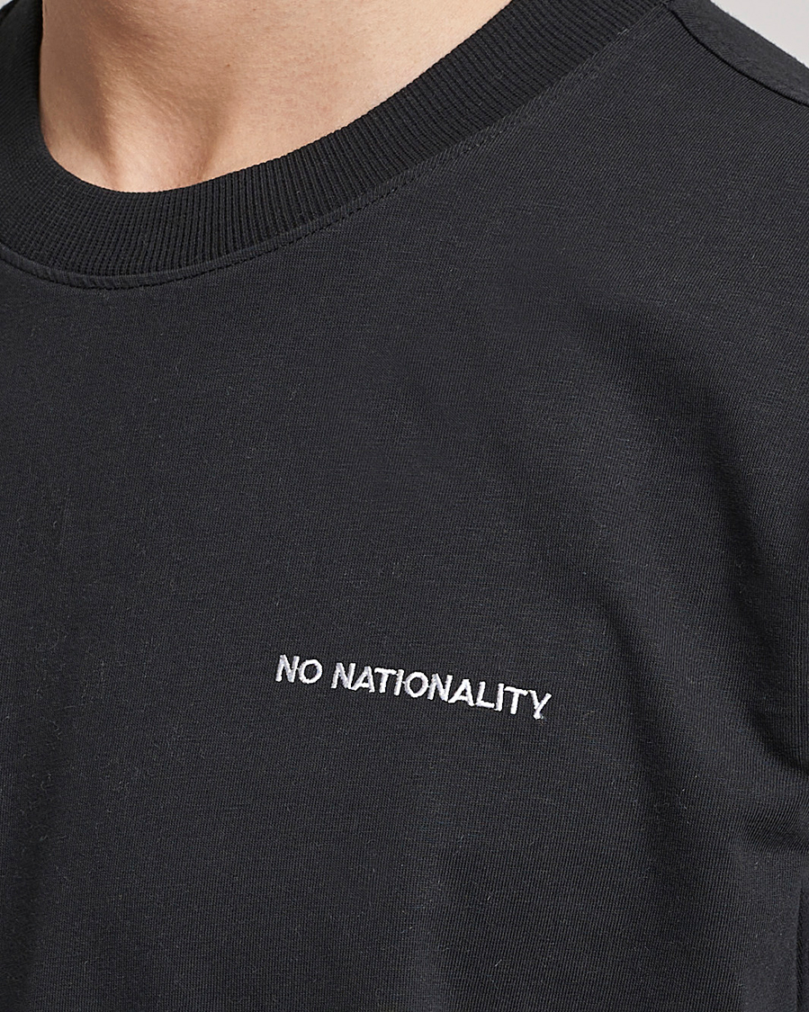 Homme | T-shirts | NN07 | Adam Logo Crew Neck T-Shirt Black