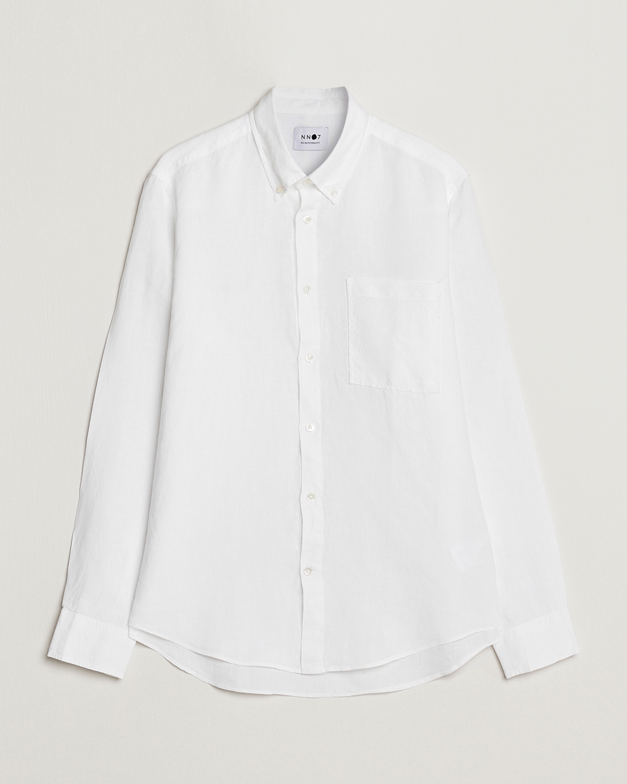 Homme | Chemises | NN07 | Arne Linen Shirt White