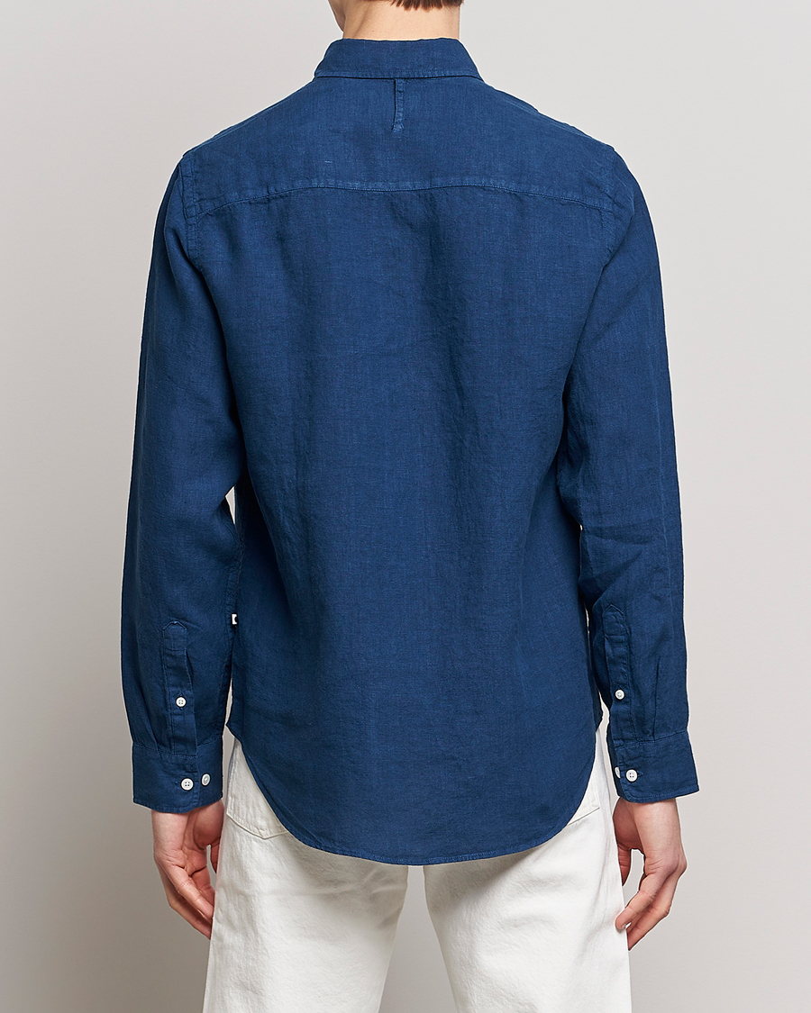 Homme | Chemises | NN07 | Arne Linen Shirt Sargasso Sea