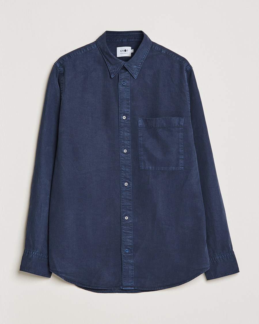 Homme | Chemises | NN07 | Cohen Tencel Shirt Sargasso Sea