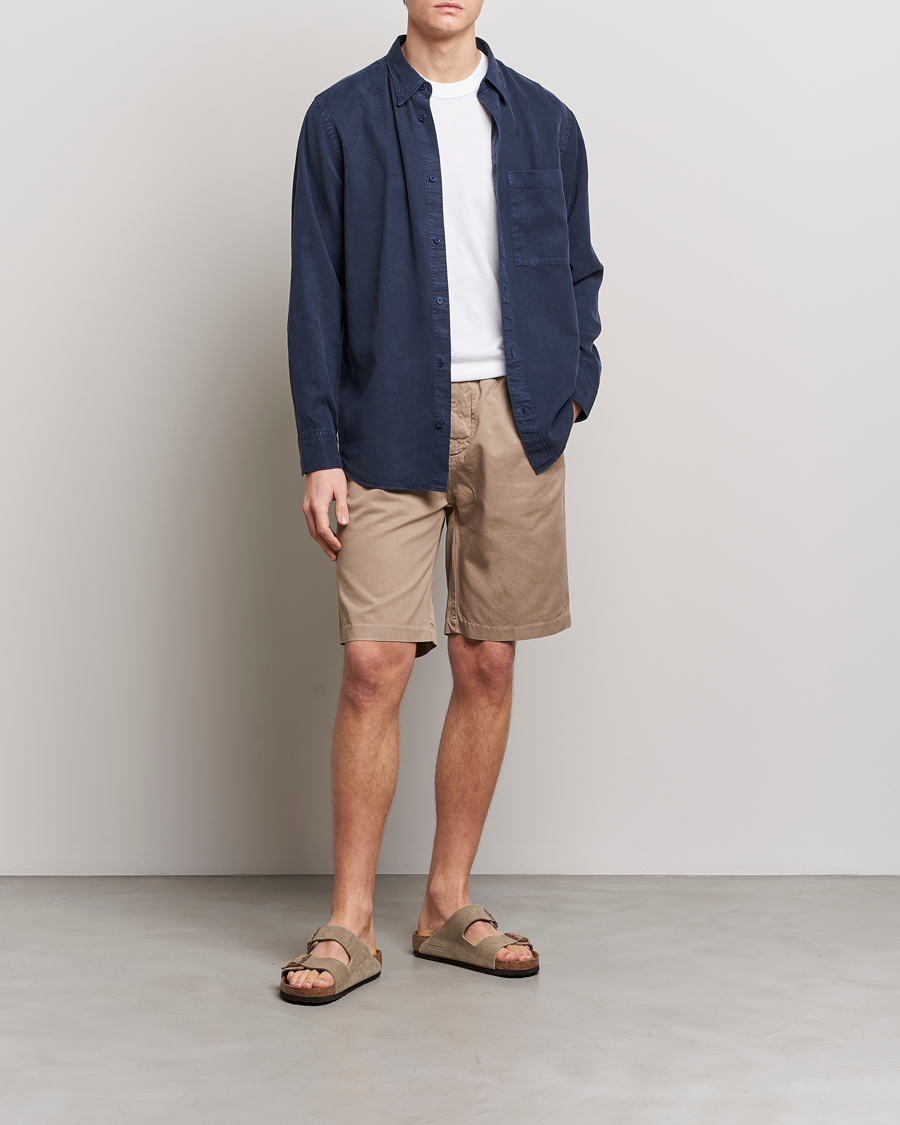 Homme | Chemises | NN07 | Cohen Tencel Shirt Sargasso Sea