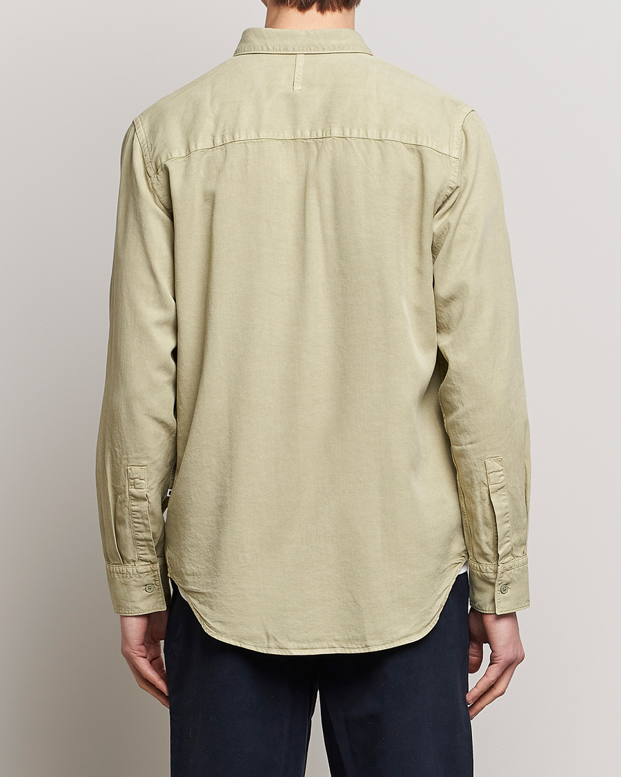 Homme | Chemises | NN07 | Cohen Tencel Shirt Pale Green