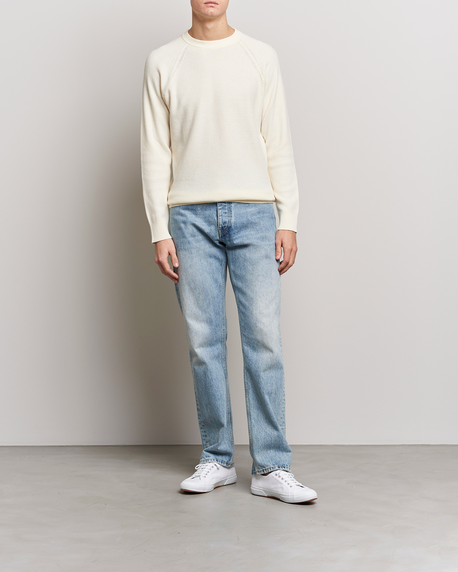 Homme | Pulls Et Tricots | NN07 | Brandon Cotton Knitted Sweater Ecru