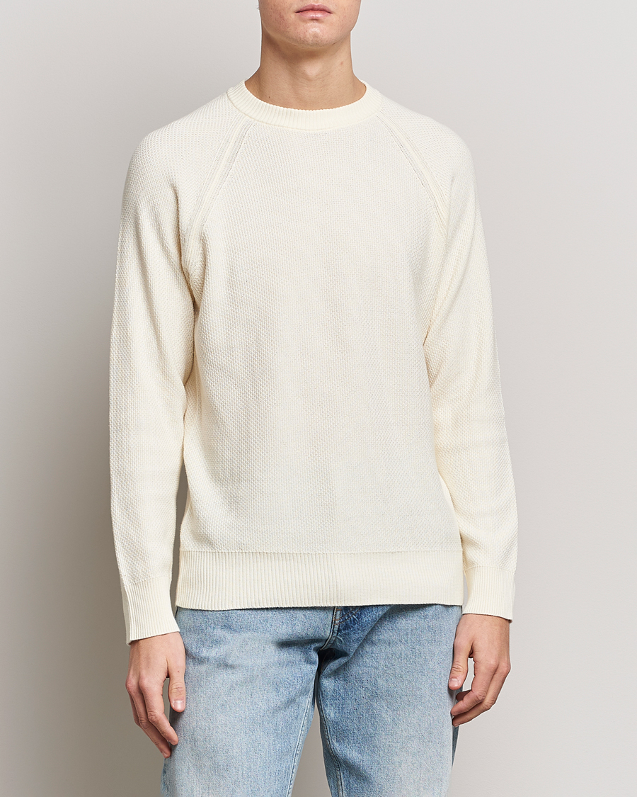 Homme | Pulls Et Tricots | NN07 | Brandon Cotton Knitted Sweater Ecru