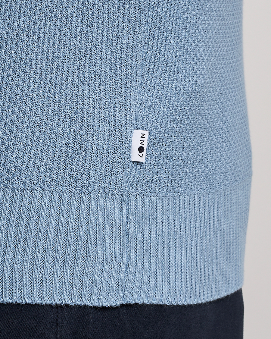 Homme | Pulls Et Tricots | NN07 | Brandon Cotton Knitted Sweater Ashley Blue