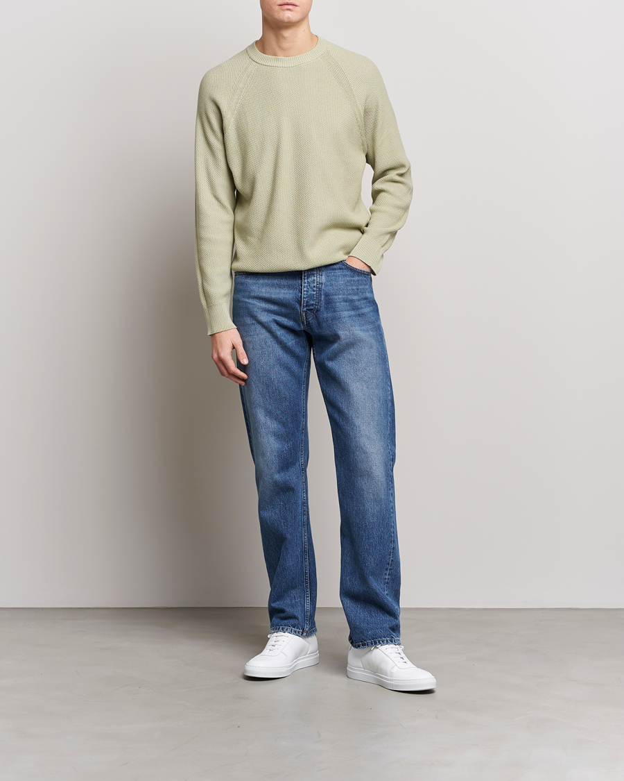 Homme | Pulls Et Tricots | NN07 | Brandon Cotton Knitted Sweater Pale Green