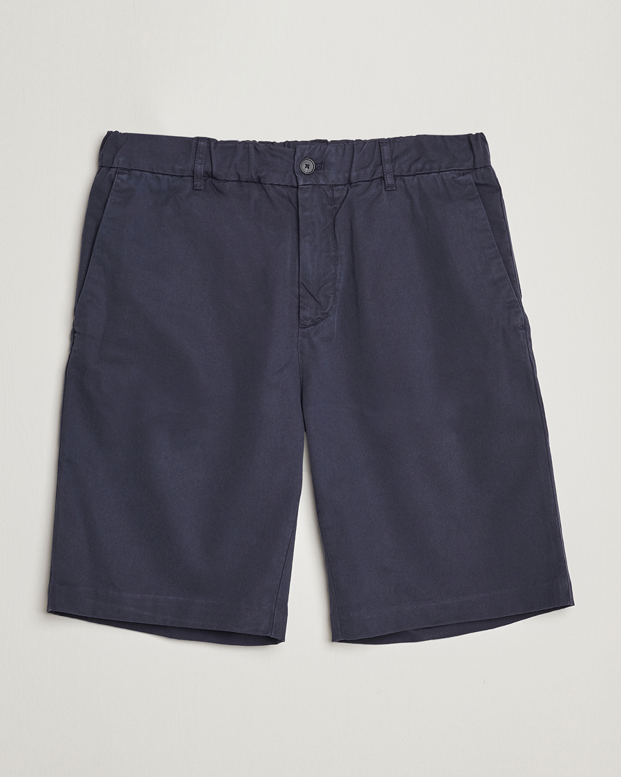 Homme | Shorts | NN07 | Theodore Confort Shorts Navy Blue