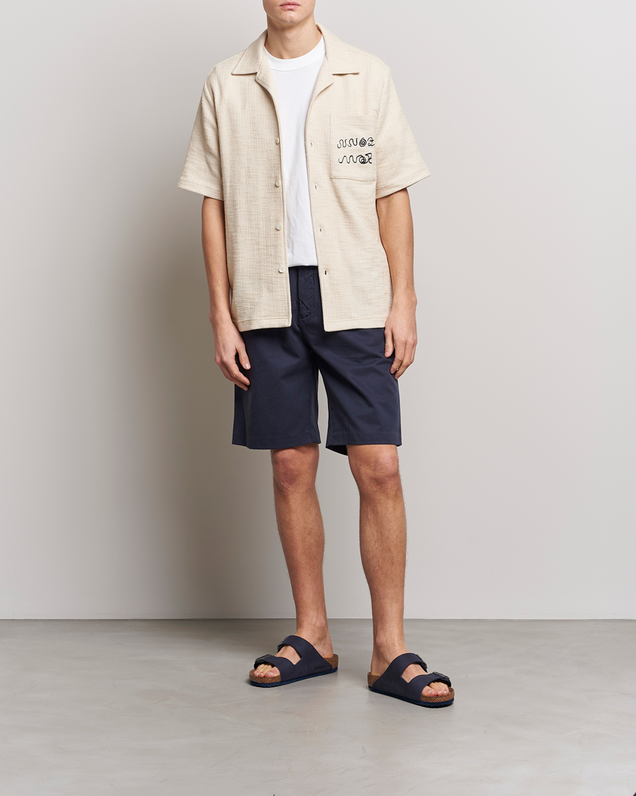 Homme | Shorts | NN07 | Theodore Confort Shorts Navy Blue