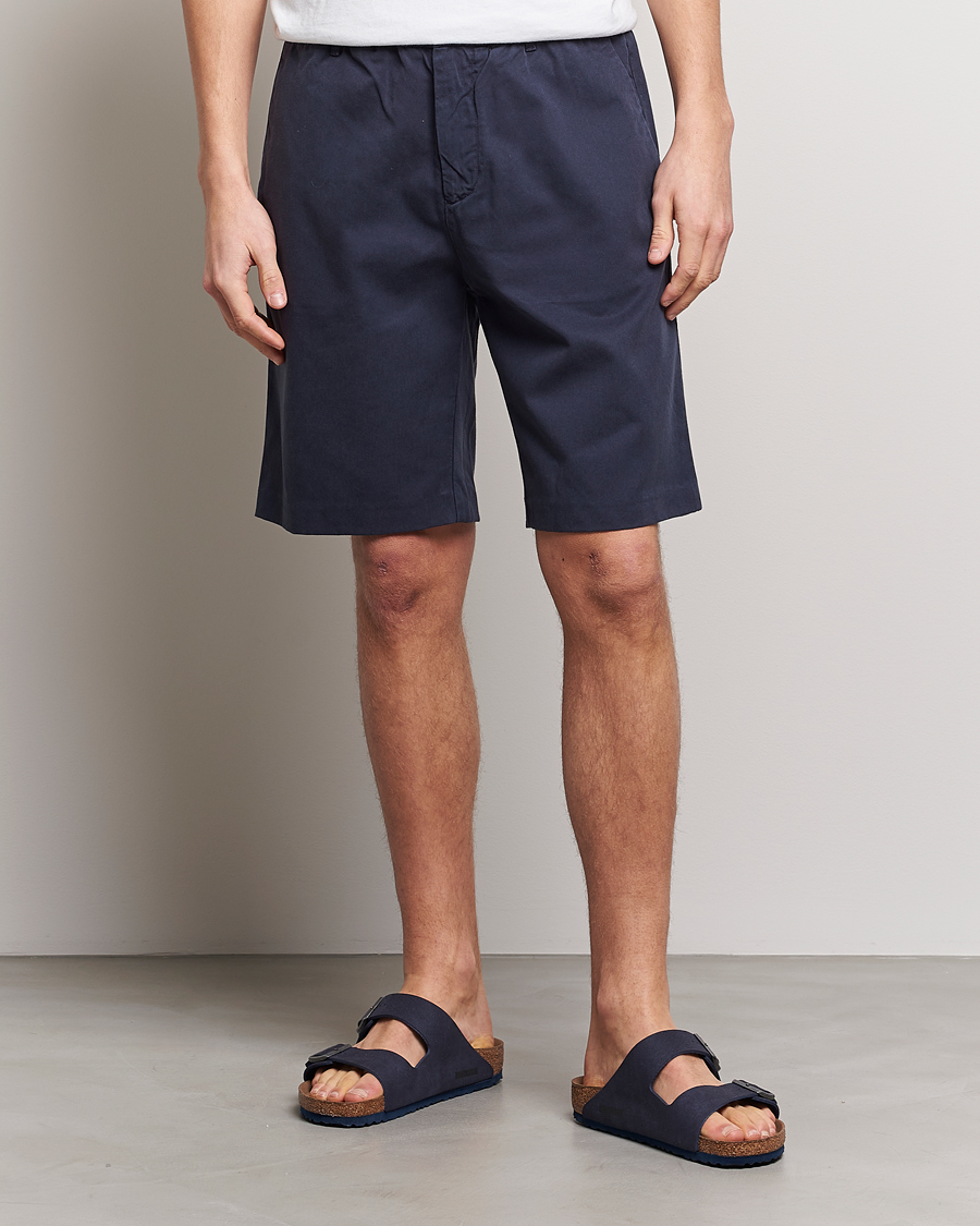 Homme | Shorts | NN07 | Theodore Confort Shorts Navy Blue