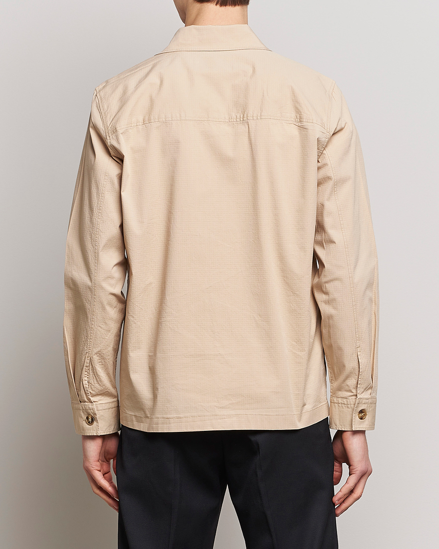 Homme | Chemises | NN07 | Wilas Ripstop Overshirt Cream
