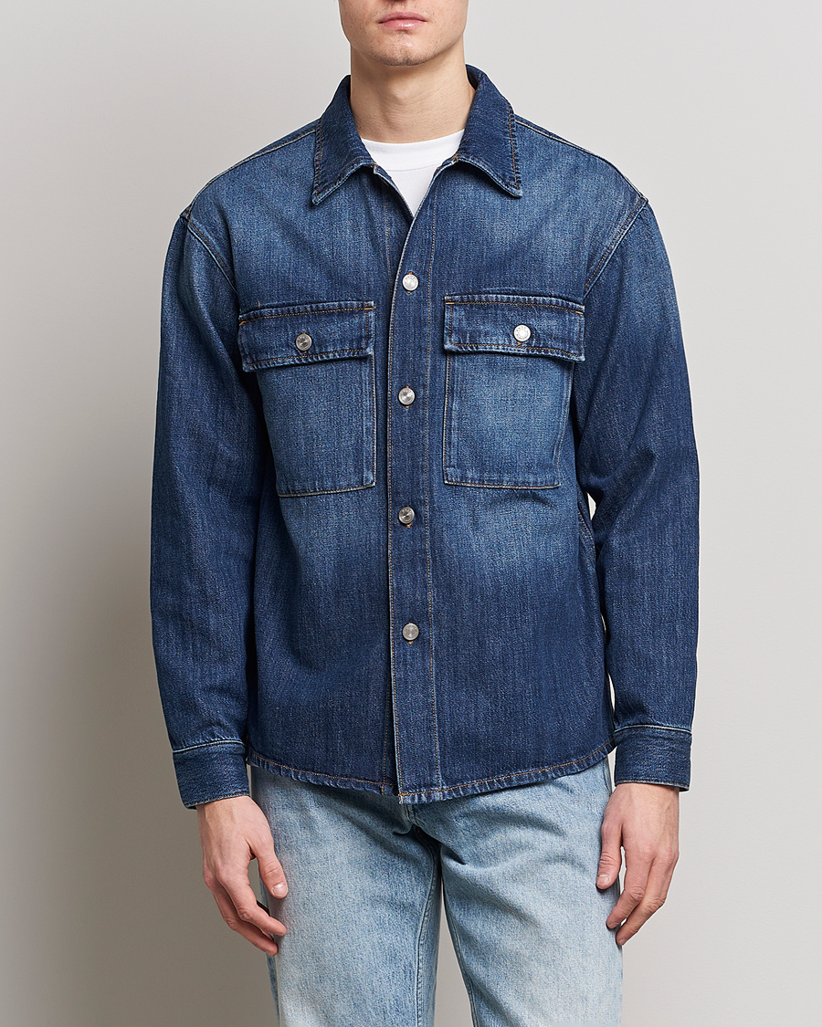 Homme | Manteaux Et Vestes | NN07 | Roger Denim Jacket Medium Blue