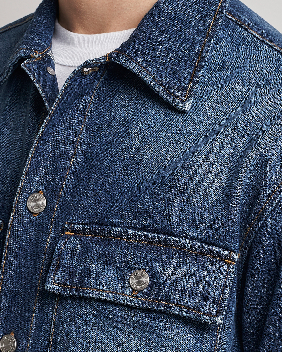 Homme | Manteaux Et Vestes | NN07 | Roger Denim Jacket Medium Blue