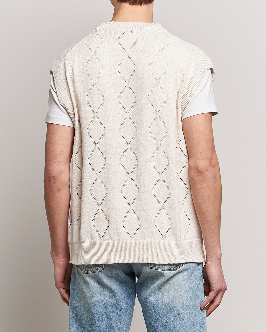 Homme | Pulls Et Tricots | NN07 | Crew Neck Vest Ecru