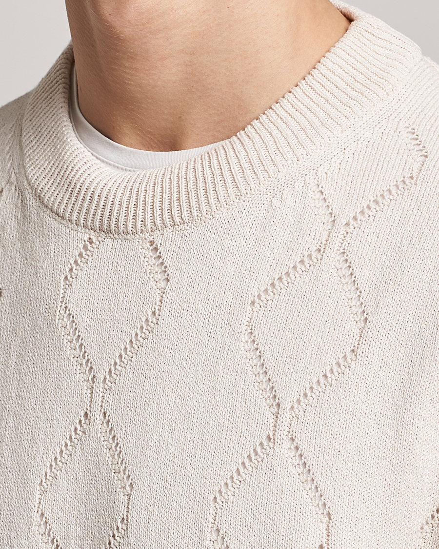 Homme | Pulls Et Tricots | NN07 | Crew Neck Vest Ecru