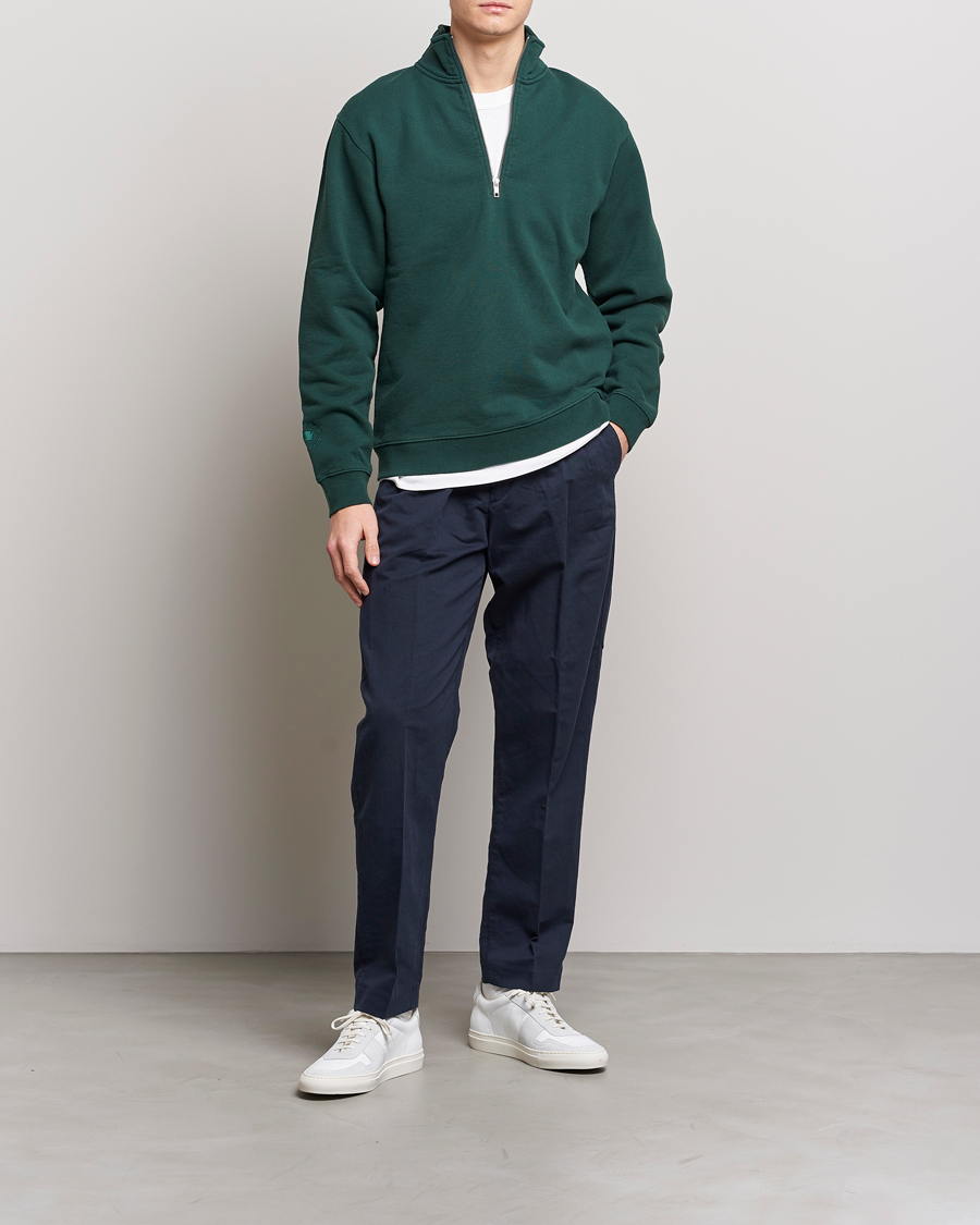 Homme | Pantalons | NN07 | Fritz Pleated Trousers Navy Blue