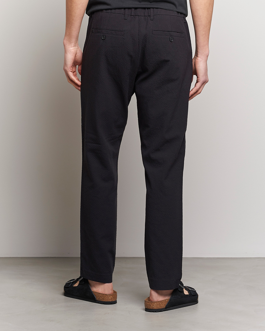 Homme | Pantalons | NN07 | Theodore Seersucker Pants Black