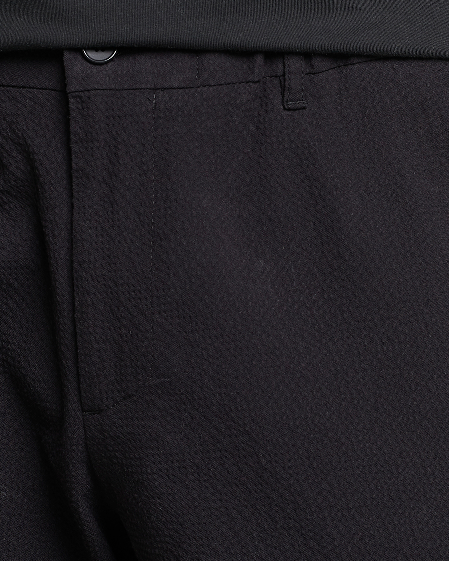 Homme | Pantalons | NN07 | Theodore Seersucker Pants Black