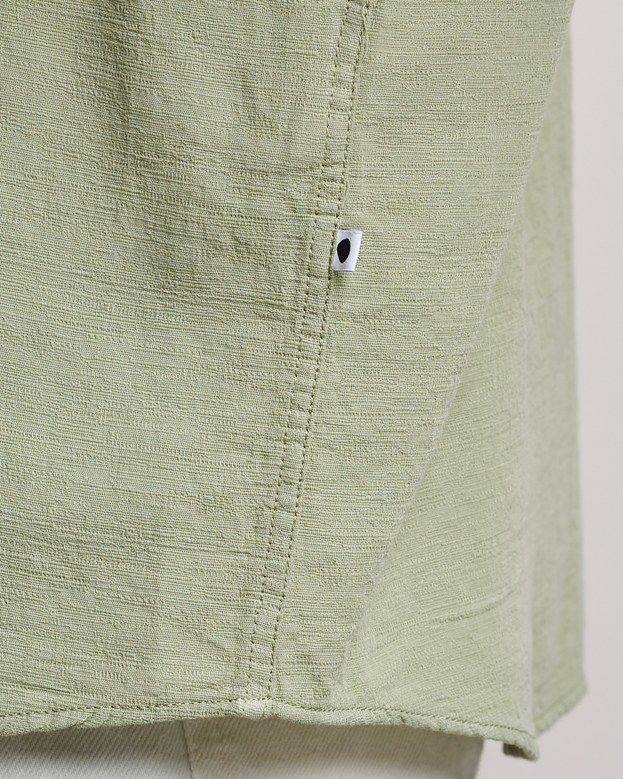 Homme | Chemises | NN07 | Deon Jacquard Shirt Pale Green
