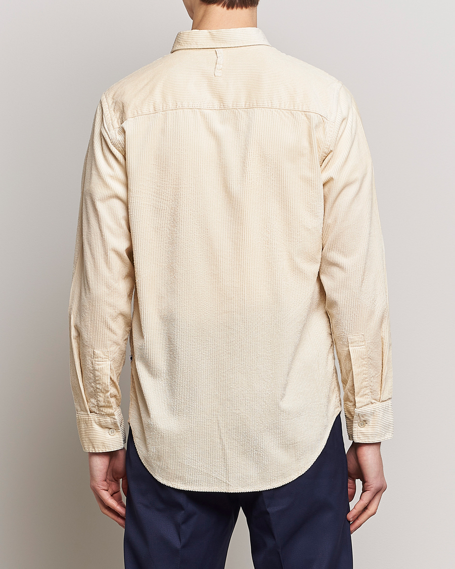 Homme | Chemises | NN07 | Cohen Tencel Corduroy Shirt Ecru