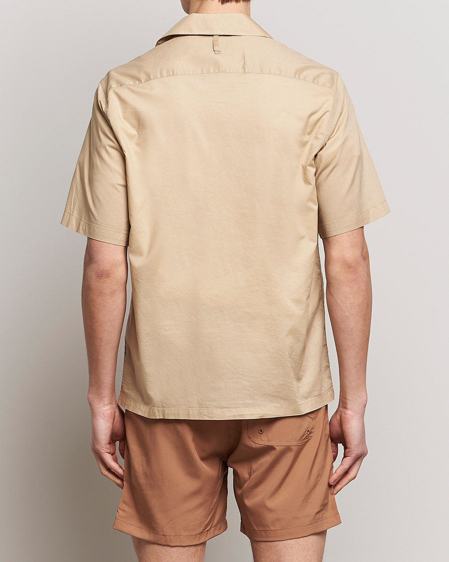 Homme | Chemises | NN07 | Julio Flower Short Sleeve Shirt Cream