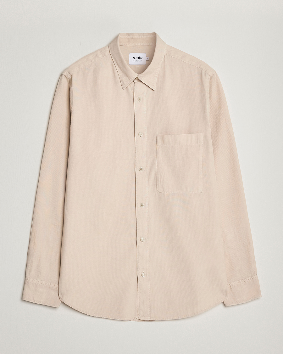 Homme | Chemises | NN07 | Cohen Summer Cord Shirt Cream