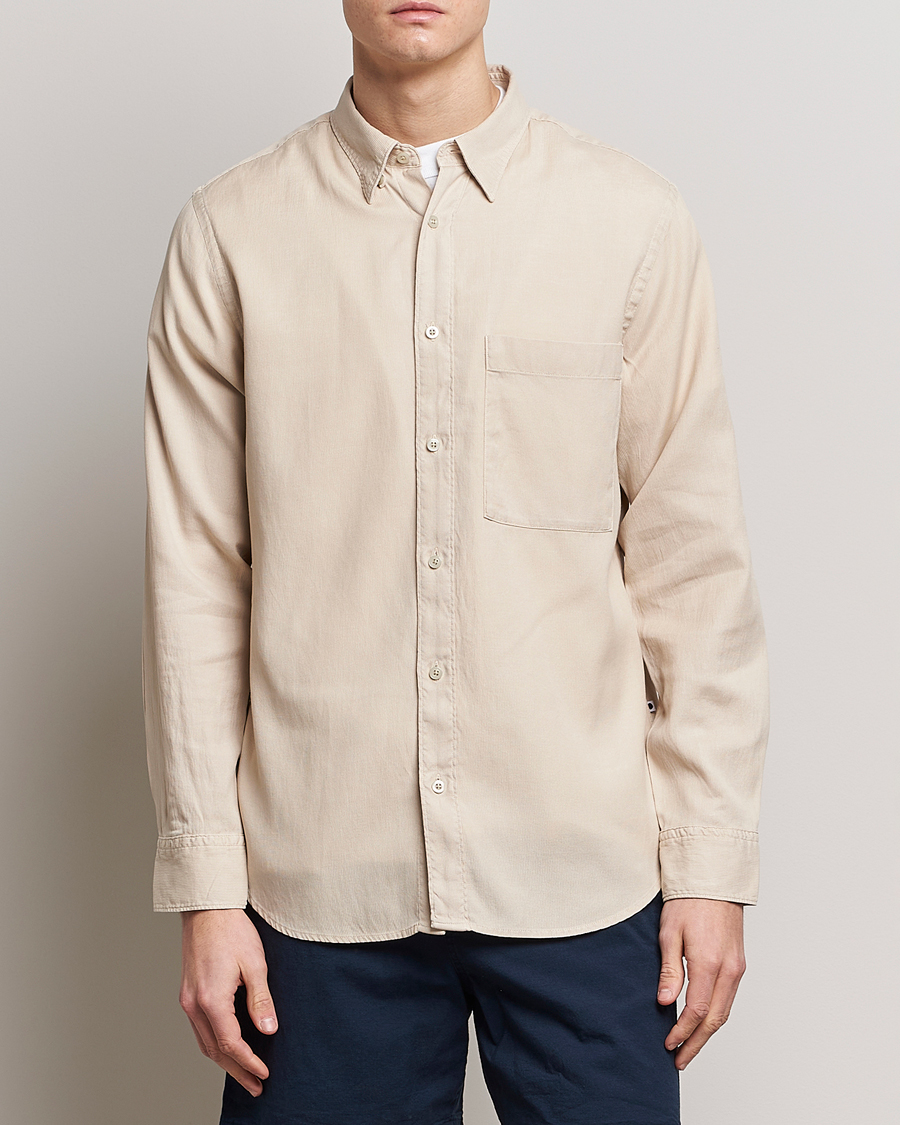 Homme | Chemises | NN07 | Cohen Summer Cord Shirt Cream