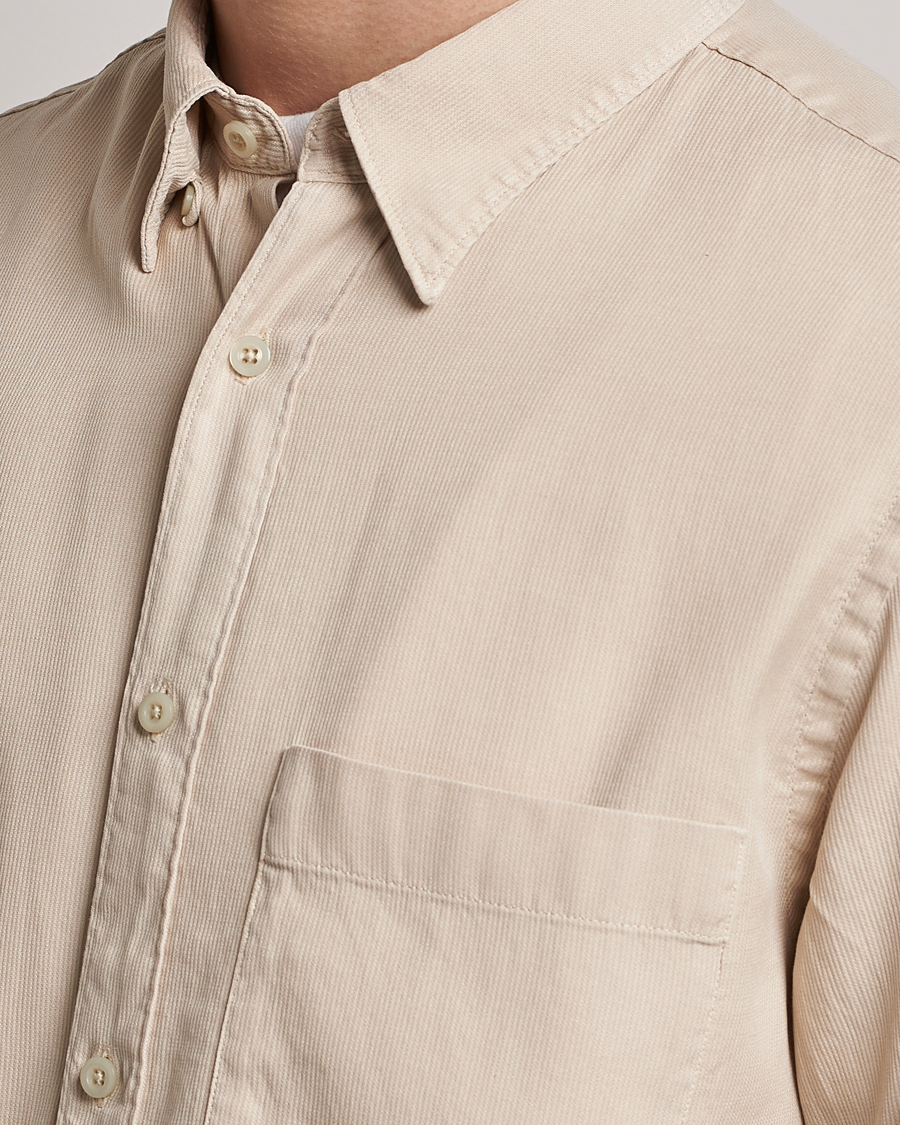 Homme | Chemises | NN07 | Cohen Summer Cord Shirt Cream