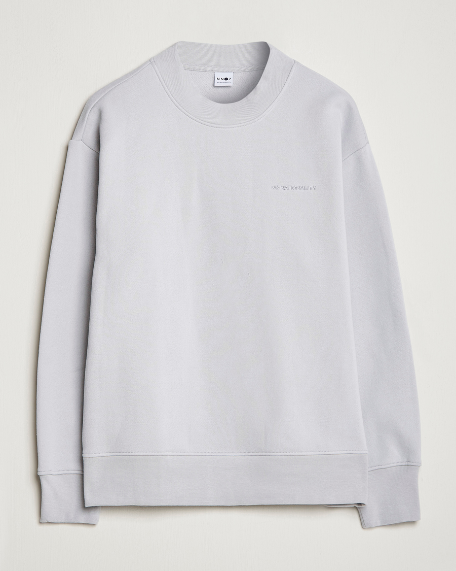 Homme | Pulls Et Tricots | NN07 | Briggs Mock Neck Sweater Harbour Mist