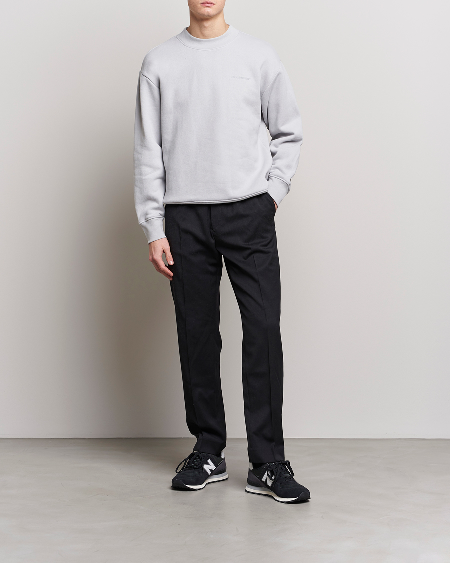 Homme | Pulls Et Tricots | NN07 | Briggs Mock Neck Sweater Harbour Mist