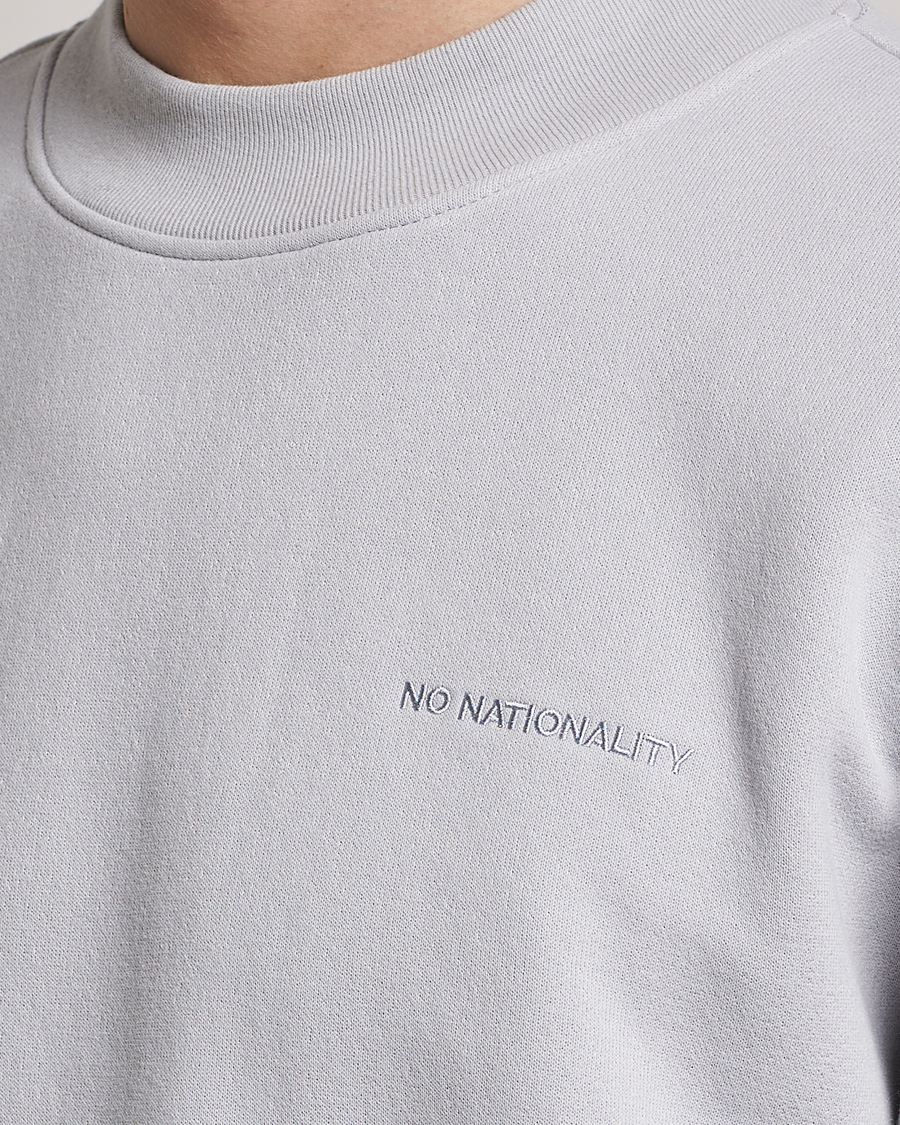 Homme | Pulls Et Tricots | NN07 | Briggs Mock Neck Sweater Harbour Mist