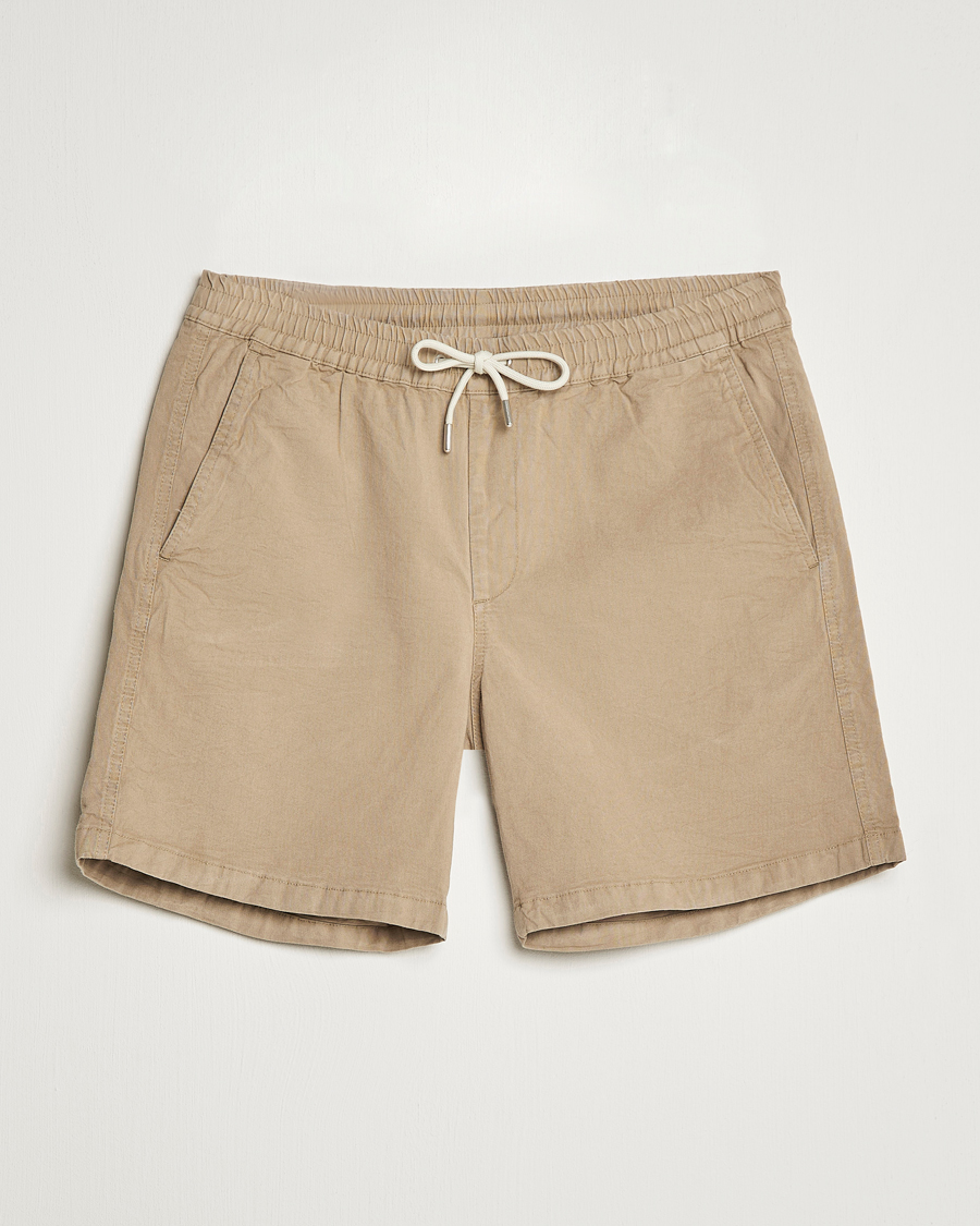 Homme | Shorts | NN07 | Gregor Tencel Drawstring Shorts Greige