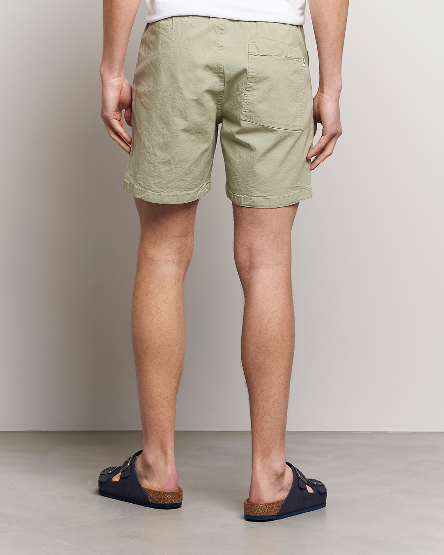 Homme | Shorts | NN07 | Gregor Tencel Drawstring Shorts Pale Green