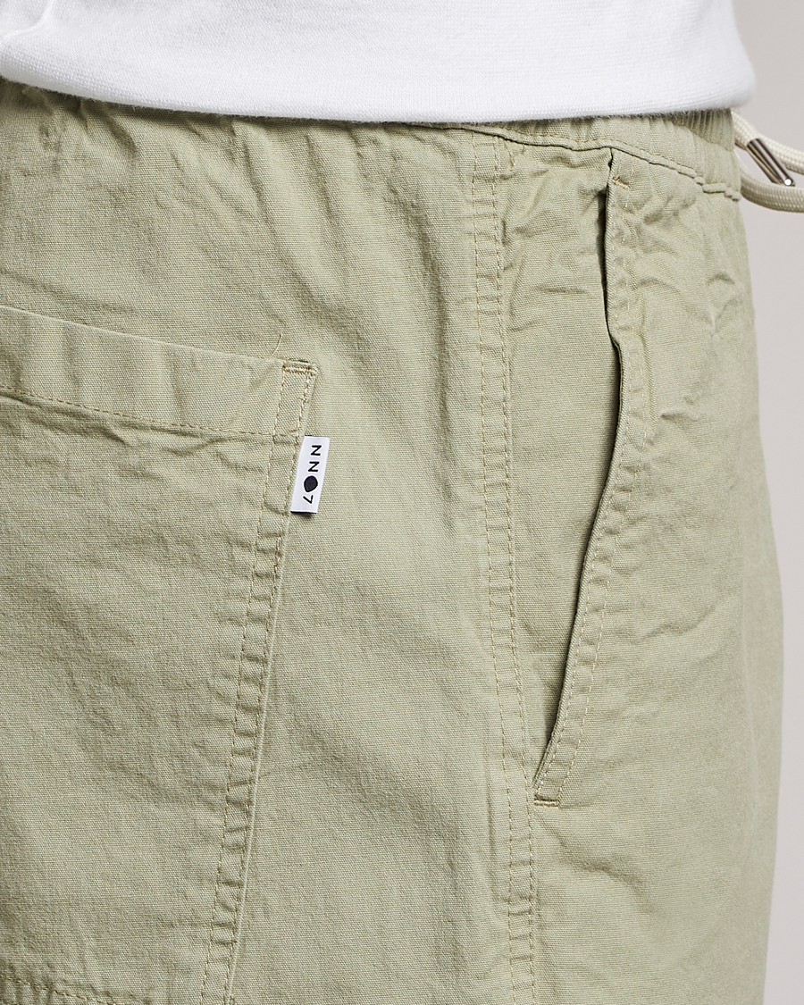 Homme | Shorts | NN07 | Gregor Tencel Drawstring Shorts Pale Green